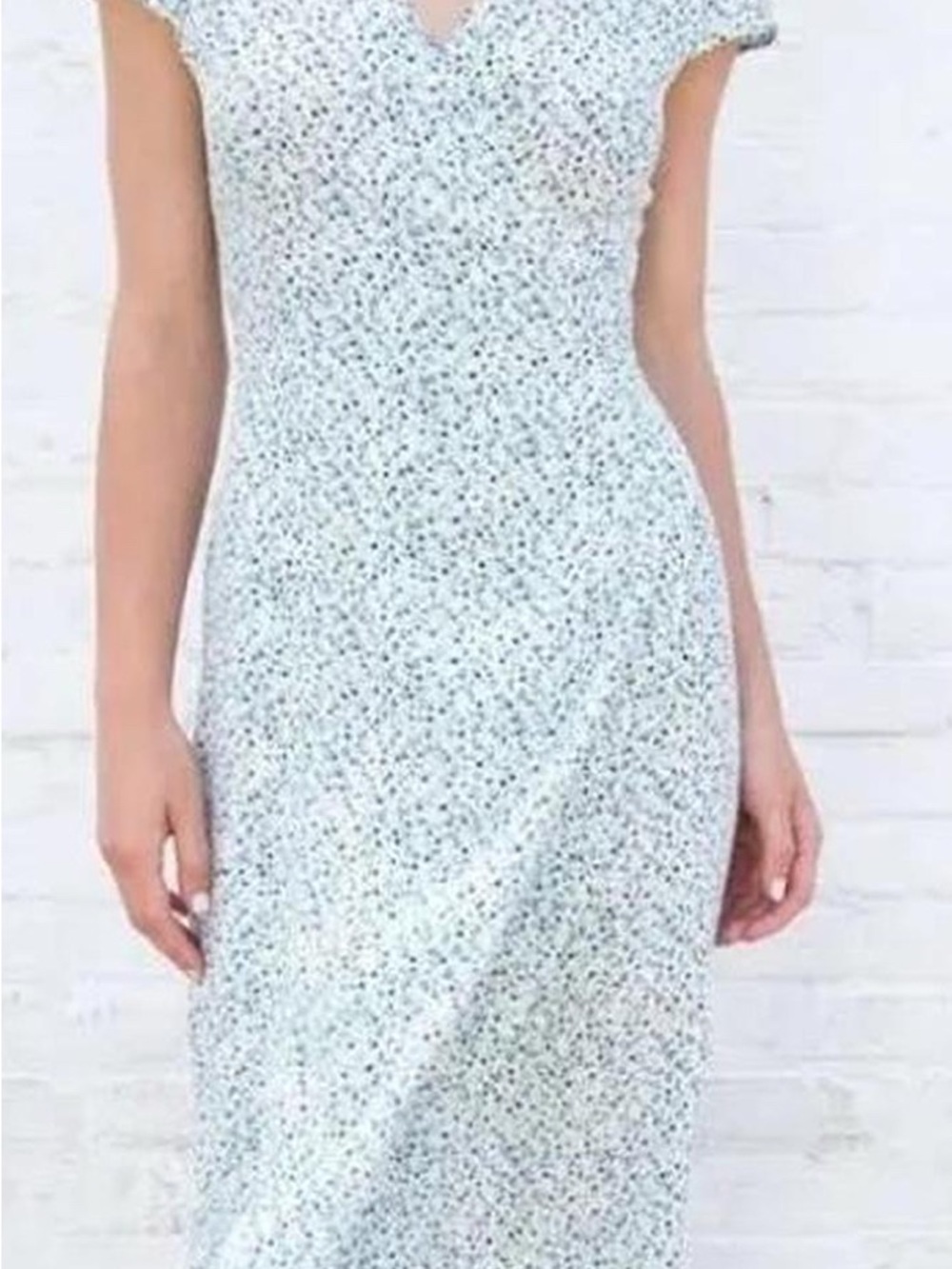 Brandy Melville floral midi dress